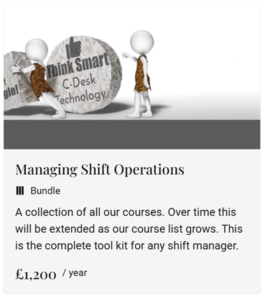 Cover image for our training video resource library: Managing Shift Operations
