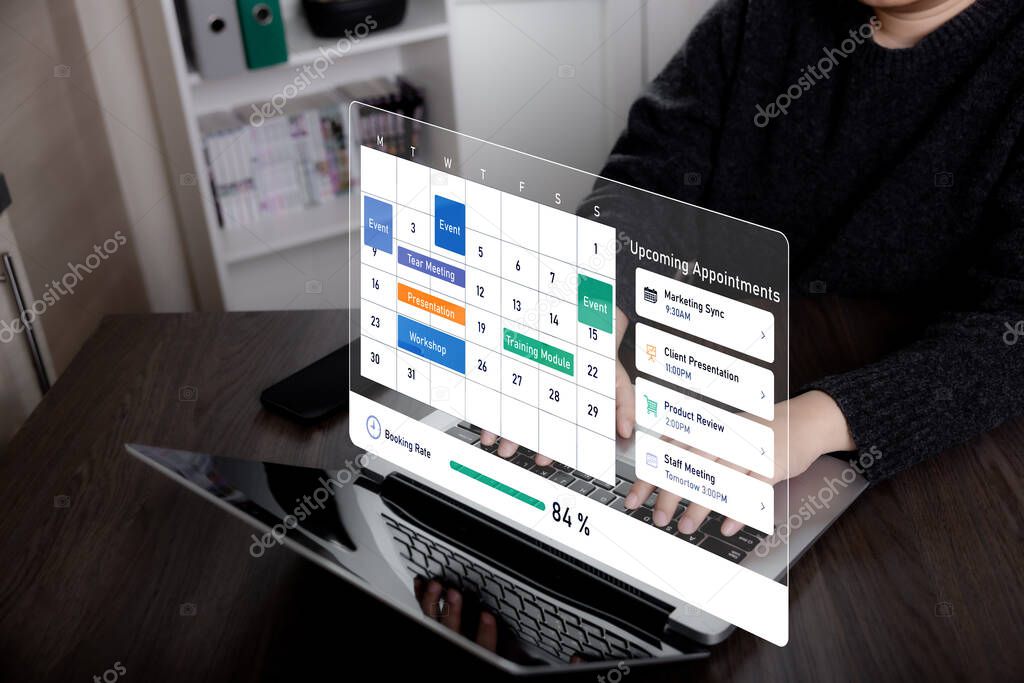 Dashboard view highlighting team leave across a calendar